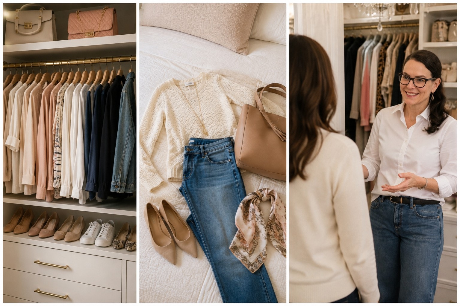 Papillon Style Studio's closet organization, personal styling, and wardrobe refresh services